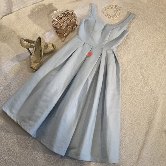 Chi Chi London Dresses & Skirts - Chi Chi London A-Line Sleeveless Midi Cocktail Dress sz UK 10/US 6 NWT